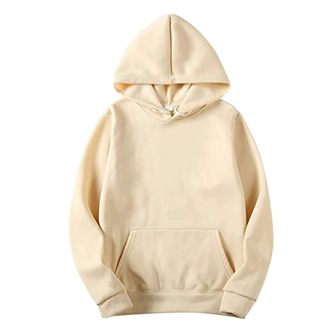 Big And Tall Weighted Sleeveless Hoodie For Men Red Midweight Gym Training Vest With Front Pocket Heavy Duty Streetwear Built Tough Flex Drip Premium Comfort in beige color.