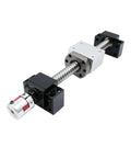 Get A Complete SFU2005 20mm Rolled Ballscrew Set Kit With BKBF15 Support And DSG20H Nut Housing For Smooth Precision Motion Control In Your Next DIY CNC Project Or Industrial Build Today. SFU2005 20mm ballscrew kit with motor and support blocks