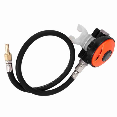Go To Second Stage Scuba Regulator For Easy Breathing Adjustable Regulator Explorer With Mouthpiece snorkel gear accessory