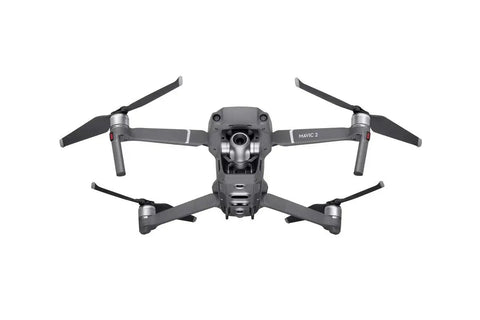 Mavic 2 Zoom Drone Quadcopter With Dope 2X Optical Zoom 24-48mm, 12MP CMOS Sensor, front aerial view