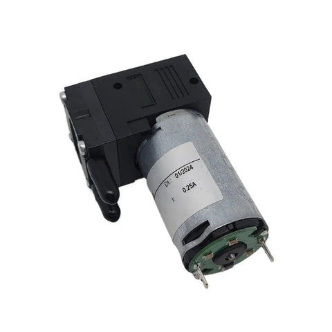 Oil-free Diaphragm Vacuum Pump 24Vdc Mini Air Compressor For Ink And Water Systems Quiet Compact Design Ideal For Lab Filtration Degassing And Automated Control Tasks Reliable Suction With Low Vibration Noise