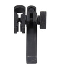 Klanata dial test indicator height holder bar with sleeve clamp, 9mm x 9mm x 50mm, black metal