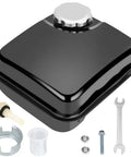 Gas Tank Replacement 0.81 Gallon For Predator 212cc with installation accessories and side-fill cap design visible.