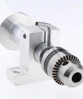 Mini Rotate Lathe Tailstock With High Precision Double Bearing Design For Woodworking And Carving Projects close-up view