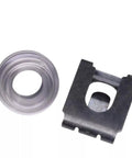 Replacement Automatic Transmission Gear Shift Linkage Bushing Clips For Mercedes Benz Models showcasing steel components.