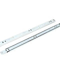 17 Inch Full Extension Drawer Slides With Ball Bearing Rollers, Beefy 25mm Wide, 55 Lb Capacity for cabinets and desks
