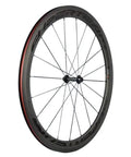 50mm 23mm Carbon Road Wheelset 700c Clincher For Aero Performance, Matte 3K Braking Surface, Lightweight 1630g Per Pair, Toray T700 Carbon Fiber