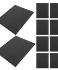 Fine Grit Sandpaper Sheets For Woodworking And Crafts With Smooth Finish Refinishing Tools in black, ideal for wet dry sanding.