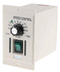 DC Motor Speed Controller Knob For 24V 36V And 90V Single Phase DC Motors, 110V AC 400W Input, Variable Output, Front View