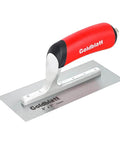 8-Inch By 3-Inch Masonry Finishing Trowel With Soft Grip Handle, Pre-Shaped Blade To Cut Ripple And Line Marks, Rugged Hardened Spring Steel Blade