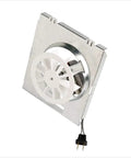 C370BN Replacement Bathroom Fan Motor Assembly 70 CFM 695B Unit, metal housing and power cord shown
