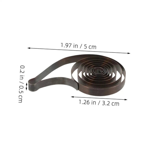 4 Pack Mechanical Clock Main Springs Replacement Kit With Alarm Clock Movements And Spare Parts For DIY Timepiece Restoration