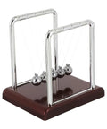 Cradle Pendulum Balls Physics Teaching Gadget For Home Office And Classroom, Newtonian Energy And Momentum Demonstration