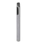 Leather Oval Hole Punch 6x5mm Belt Hole Puncher - Oblong Hollow Punch Tool, heavy-duty 45 steel, close-up view