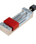 Rock Solid 100MM Aluminum Engraving Machine Vise With Lock Tight Jaw Fixture And M5 Bolt Kit for precise clamping tasks.