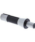 R8 shank drill chuck arbor with silver/black body; R8 to JT6 taper drill sleeve adapter