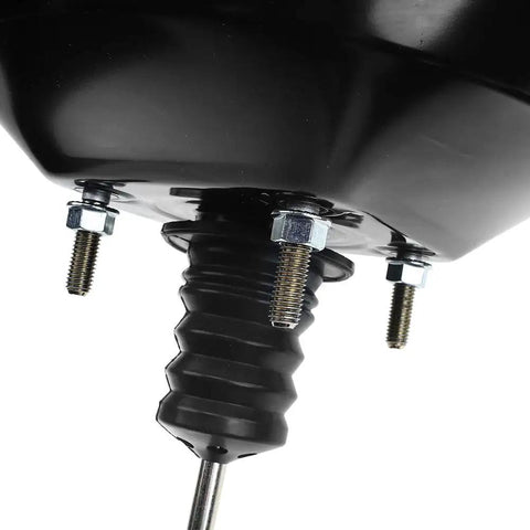 Heavy Duty Vacuum Power Brake Booster For Chevy C1500 Suburban GMC Yukon Blazer close-up view of vacuum side with bolts.