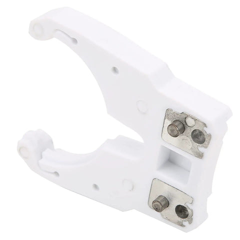 Thonlai HSK63F Tool Holder Clamp for Engraving Machine, white plastic, precision machined, durable & cold resistant, for CNC applications.