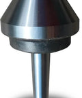 Beefy Bull Nose Center For Lathe MT3 Morse Taper 63.5mm Diameter High Precision 0.0005 Tolerance Quenched SUJ2 Head Center