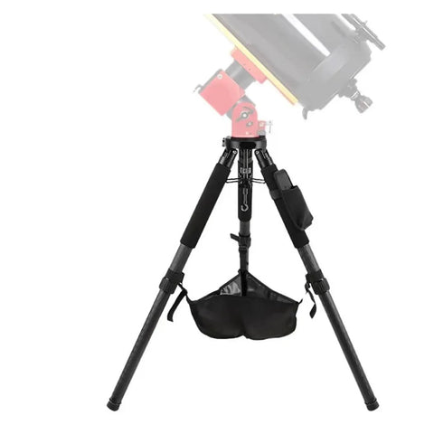 Carbon Fiber Equatorial Telescope Mount Stand For Planetary Imaging, Heavy Duty, Lightweight, with ergonomic tripod view