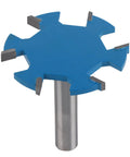 Premium Fabater Industrial 6 Flute T Slot Router Bit With Hardened YG8 Alloy Cutter and Carbon Steel Body for Pro Woodworking