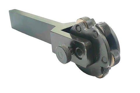 Six Wheel Knurling Tool Set For Lathe Machine with Multi Texture Wheels Durable Tool Steel Build