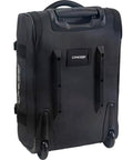 Back view of Heavy-Duty Carry-On Wheeled Bag With Huge Capacity, Telescoping Handle, And Rugged Build For Safe Travel Gear, Piper.