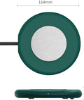 Smart Coffee Mug Warmer And Versatile Candle Warmer Pad For Desk keeps your daily brews piping hot always with a green finish, round and sleek design.