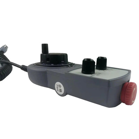 5 Axis Electronic Handwheel Pendant For Mach3 Motion Control System 5V MPG With Emergency Stop Handwheel Controller X1 X10 X100