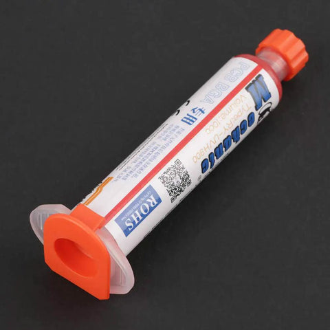 Flux Repair Kit With Light Curing Liquid No Clean Flux For PCB BGA Boards Includes Precision Needles And Flashlight Syringe