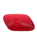 Heavy Duty Waterproof Charging Port Cover Plates For VW ID 4 And ID 4 Crozz, red plastic cover, protects EV charging port.
