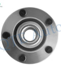 Top view of Two Front Wheel Hub Bearing Assemblies Replacement For 2004 2005 Mazda 3 Direct Fit Bolt On Drop In Kit With Premium OEM Grade Hubs For Smooth Ride Quiet Operation And Long Lasting Wheel Bearing Performance.