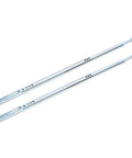 Premium Grade Heavy Duty Side Mounted Ball Bearing Drawer Slides Full Extension Steel Cabinet Hardware showing shiny steel rails.