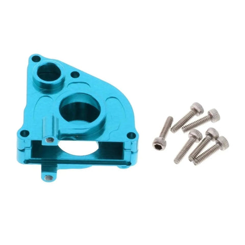 Upgrade Your Axial SCX24 90081 With This Epic Blue Metal Gearbox Shell! Blue metal gearbox cover with hardware for SCX24.