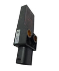Heavy Duty 3Pin Sensor Part Number 244314 For Excavator And Forklift Industrial Machinery, black plastic component with two connectors.