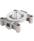 Premium Coolant Filter Head 204163 For Cummins Kta19 Kta38 Kta50 Diesel Engines, aluminum assembly with threaded mount.