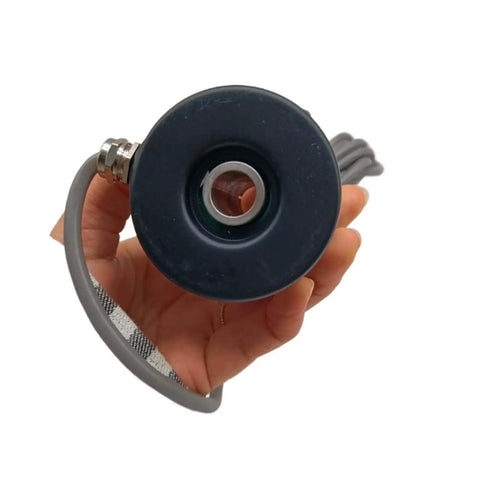 Incremental Encoder 0624G2000 405101 for Industrial Automation and Motion Control, High Precision Rotary Encoder for CNC, Robotics, and OEM Gigs, One Color Finish, Durable Switch Encoder, Easy Mount, Low Latency Output, front view with cable