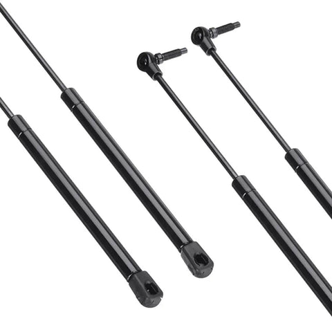Gas Struts For Jeep Grand Cherokee WJ WG 1999 2004 Rear Window Tailgate Lift Supports Replacement shown in black metal