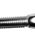 Workhorse Clipped Head Bolt 7/16 By 1 1/2 Inch Straight Shooter Heavy Duty Hex Fastener close-up view, steel construction.