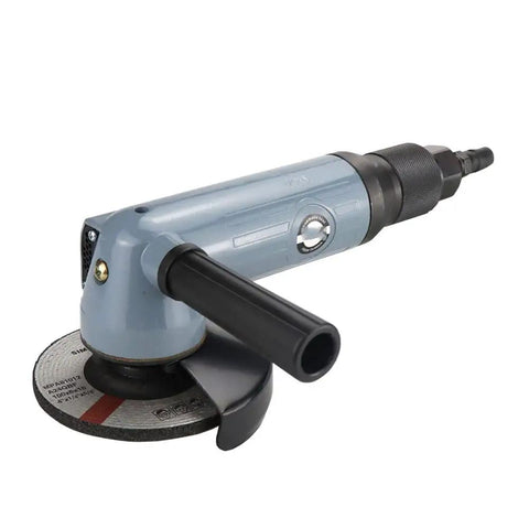 Heavy Duty 4 Inch Pneumatic Angle Grinder With Stepless Speed Control And Front Exhaust Cooling for efficient rust grinding.