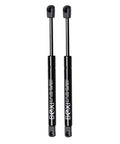 Heavy Duty Front Hood Lift Support Gas Struts For Cadillac Seville 2000 To 2004 Sls Sts Sedan Pair in black finish.