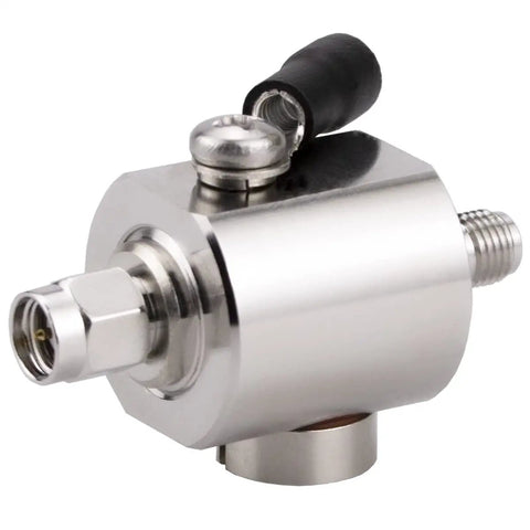 SMA Male To Female Lightning Arrestor For Coaxial Cellular GPS Systems, 50 Ohm Surge Protector, DC 0-6 GHz, Metal Design