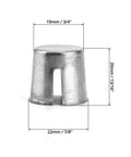 Battery Post Shim Caps Four Pack For Positive Or Negative Posts Easy Replacement To Fill Worn Terminals product dimensions