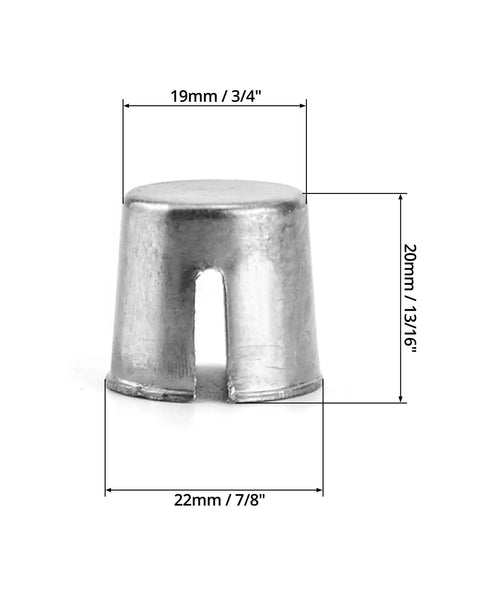 Battery Post Shim Caps Four Pack For Positive Or Negative Posts Easy Replacement To Fill Worn Terminals product dimensions