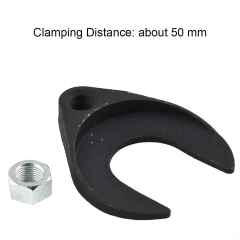 Cool Front Wheel Bearing Puller Set For Fast Axle Removal Plus Install Using Heavy Duty Carbon Steel Garage Repair Kit Built For Straight Up No Hammering Work Keeping Steering Knuckles Safe While The 50mm Clamp Handles All Types With Ease Today. 50 mm carbon steel clamp with nut for wheel bearing removal