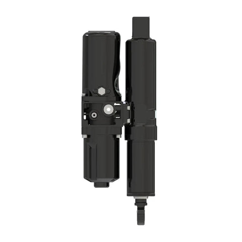 Heavy Duty Hydraulic Actuator Lift Kit Bm22606 compatible with John Deere XUV, showcasing durable steel components and installation detail.
