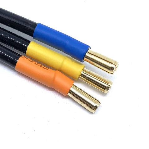 Gold-plated connectors for Beefy 3650 5200KV Sensorless Brushless Motor With 60A ESC And 3.175mm Shaft, RC car parts