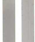 Beefy Heavy Duty One Quarter Inch Wide Tie-Lok Stainless Steel Cable Tie Kit 16.5 Inch Long 0.015 Inch Thick 304 Stainless 100 Per Bag Low Profile Single Wrap For Securing Cables Hoses ID Tags CV Boots And More With A92079 Tool Compatibility shown in closeup