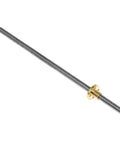 T8 Lead Screw 1000mm Stainless Steel Rod With Brass Nut for DIY 3D Printer Z Axis Acme Thread 2mm Lead 8mm Diameter