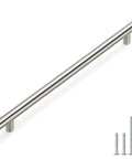 20 Pack Dope Modern Cabinet Pulls Stainless Steel Brushed Nickel Round Bar Handles With 10 Inch Center To Center Holes For Kitchen Cabinets